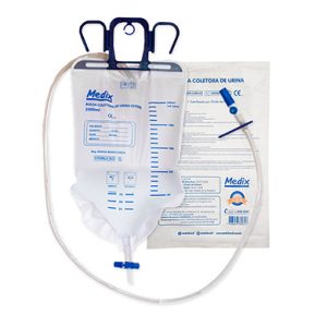 Bolsa Coletora de Urina Sistema Fechado 2000ML Medix