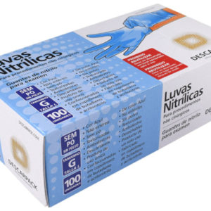 Luva Nitrílica Powder Free Descarpack