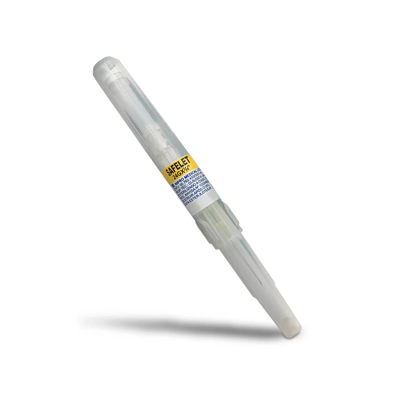 cateter intravenoso cx c und nipro safelet g amarelo