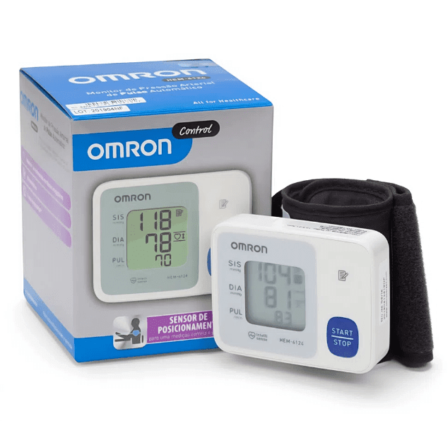 Monitor de Pressão Arterial HEM-6124 Omron