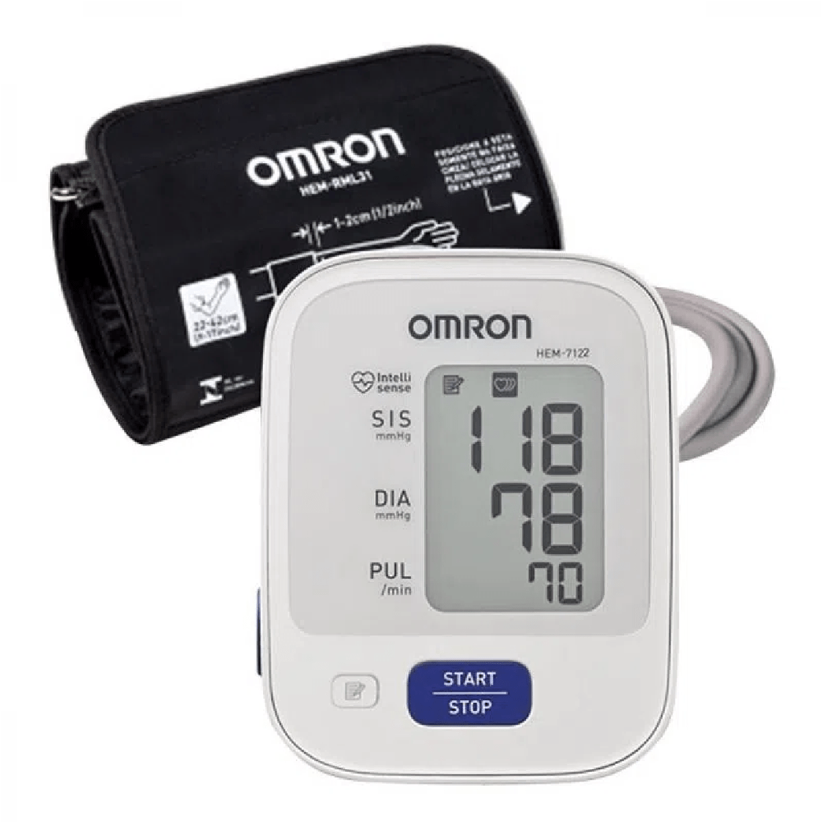 Monitor de Pressão Arterial HEM-7122 Omron - Imagem 3