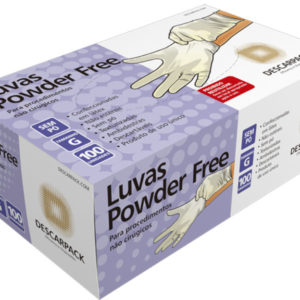 luva powder free G x