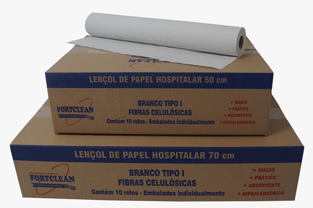 Lençol de Papel Fortclean