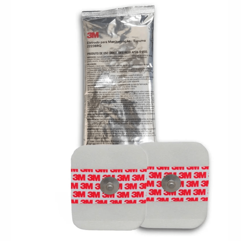 Eletrodo para Monitor Adulto 2223-BRQ 3M - Imagem 2