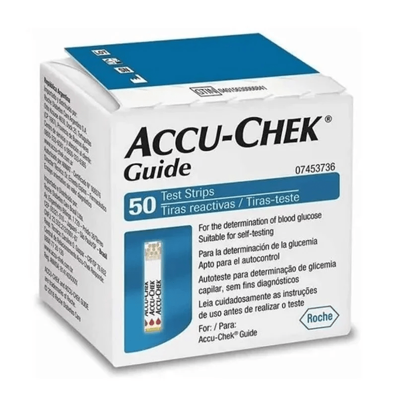 Tiras Reagentes Accu-Chek Guide Roche
