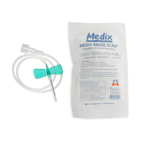 Escalpe 21G Descartável Medix - Imagem 2