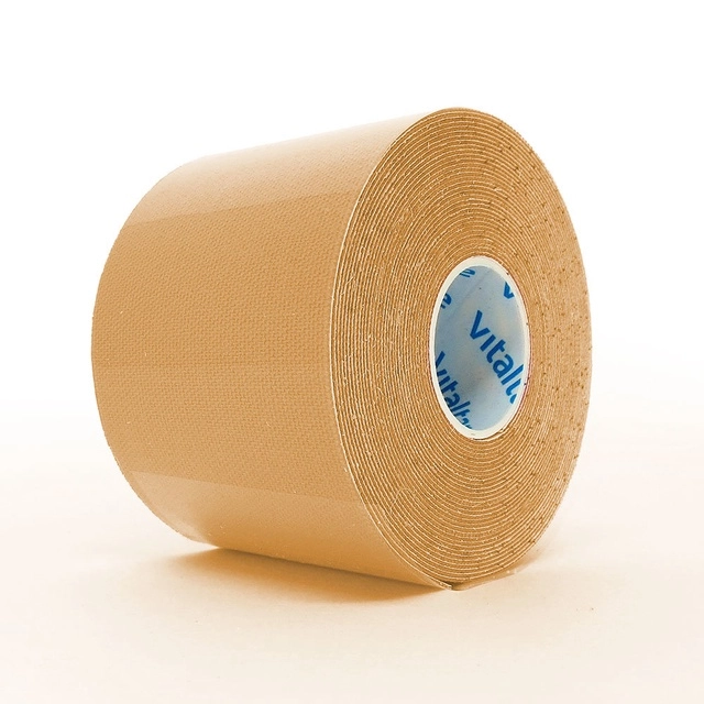 Bandagem Elástica Bege Kinesiology Premium 5cm x 5m Vital Tape - Imagem 2
