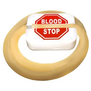 Garrote em Latex Blood Stop Com Suporte AMP
