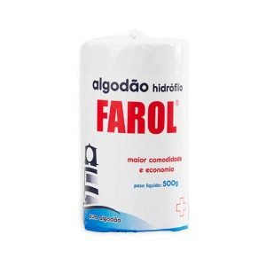 Algodão Hidrófilo 500g Farol