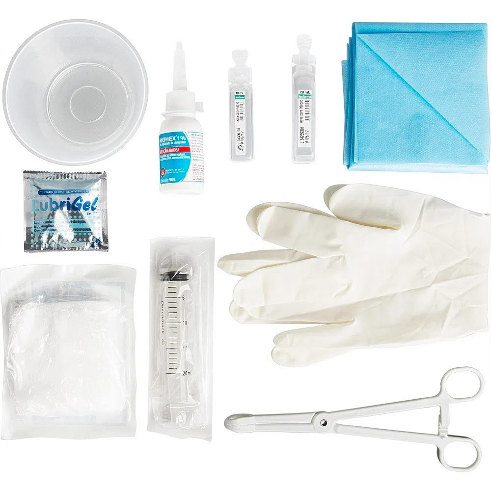 Kit Sondagem Vesical Esteril Descartavel