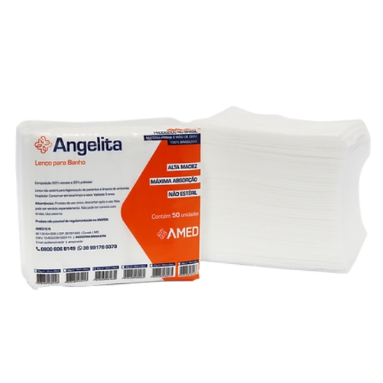 Lenço para Banho Angelita Amed